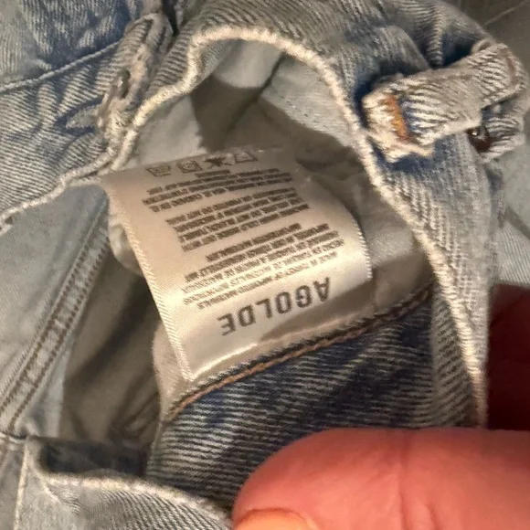 Agolde Blue Denim Jeans – Women’s Size 34 – EUC / Excellent Condition - Picture 7 of 7